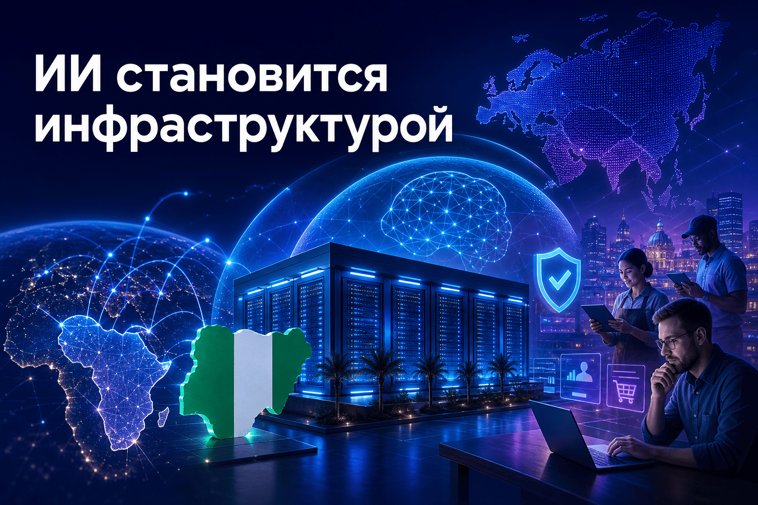 ИИ для бизнеса: зачем рынку новый AI-ЦОД в Лагосе