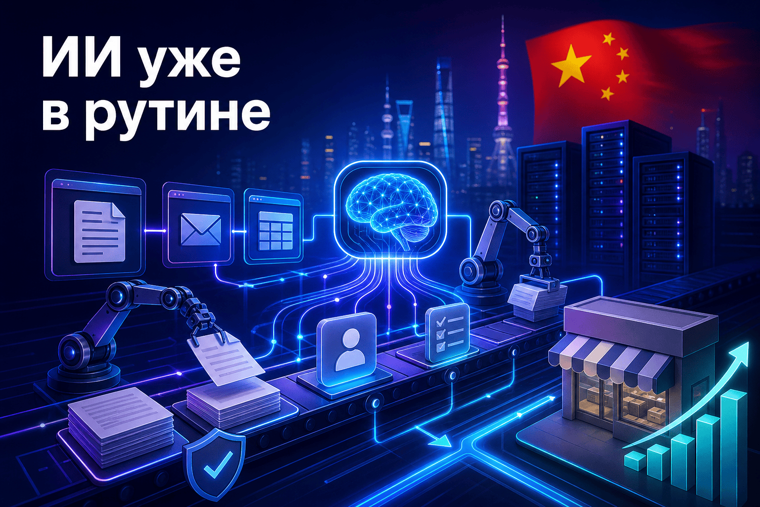 ИИ для бизнеса: почему Китай тихо меняет обычные процессы