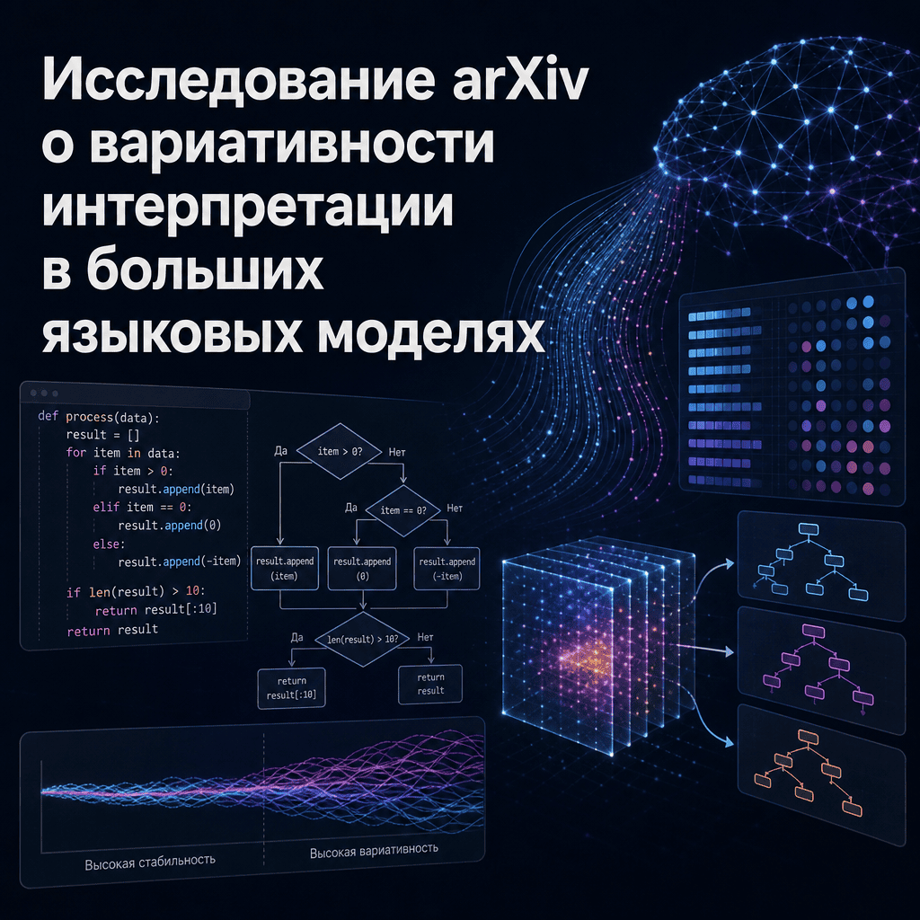 Новое исследование arXiv раскрывает причины вариативности LLM при анализе кода