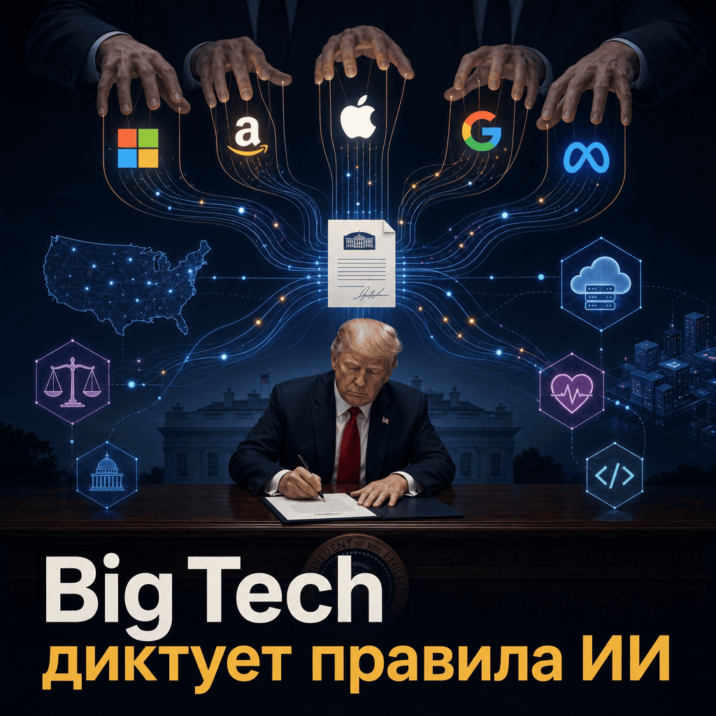 Big Tech и указ Трампа об ИИ: что это значит для B2B-рынка