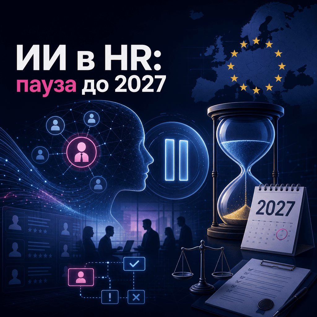 ЕС отложил правила для ИИ в HR до 2027: что это значит для B2B и автоматизации найма