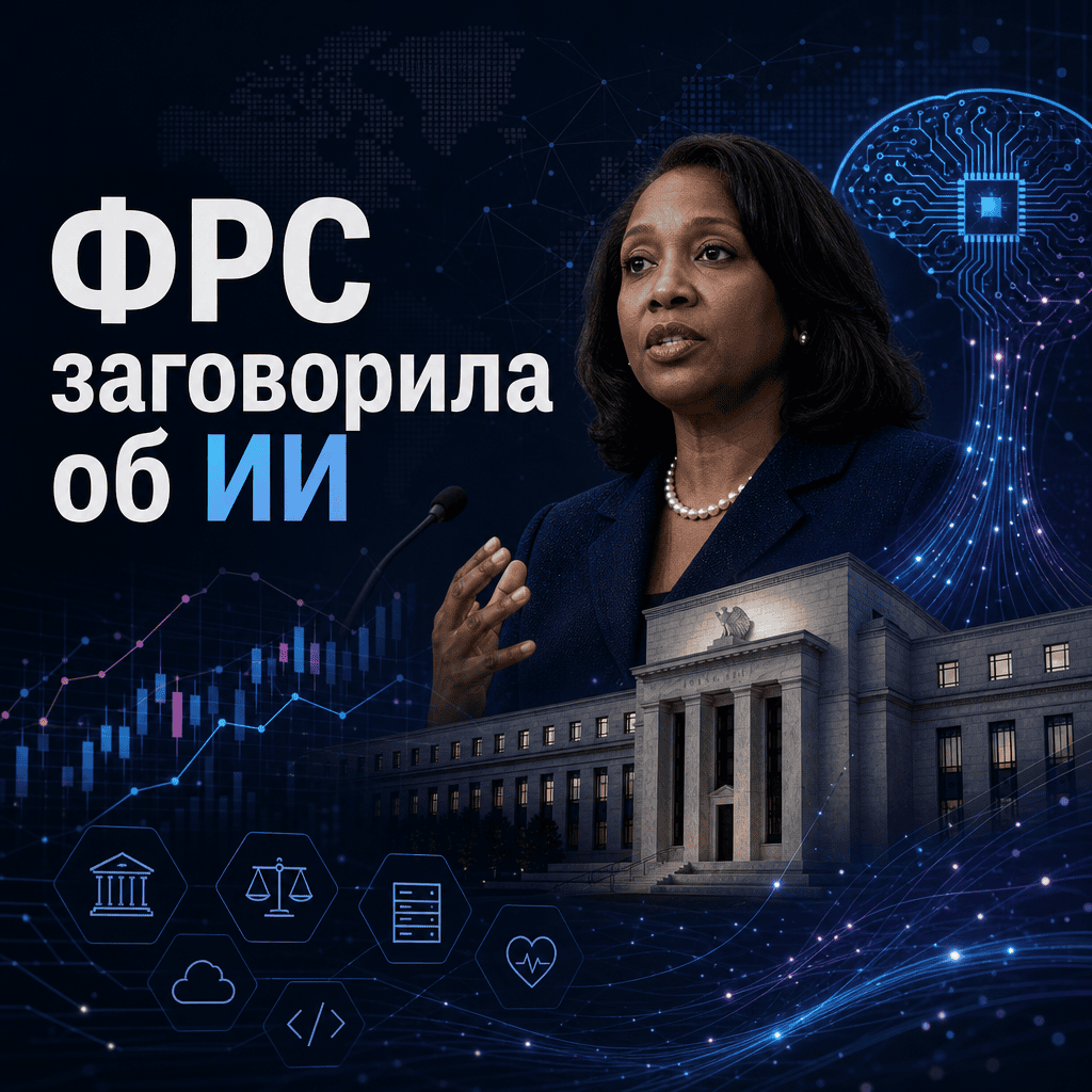 ФРС об ИИ в экономике: что речь Лизы Кук значит для B2B и автоматизации