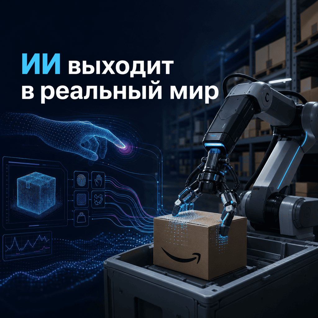 Amazon Vulcan: робот с осязанием и уроки для B2B-автоматизации