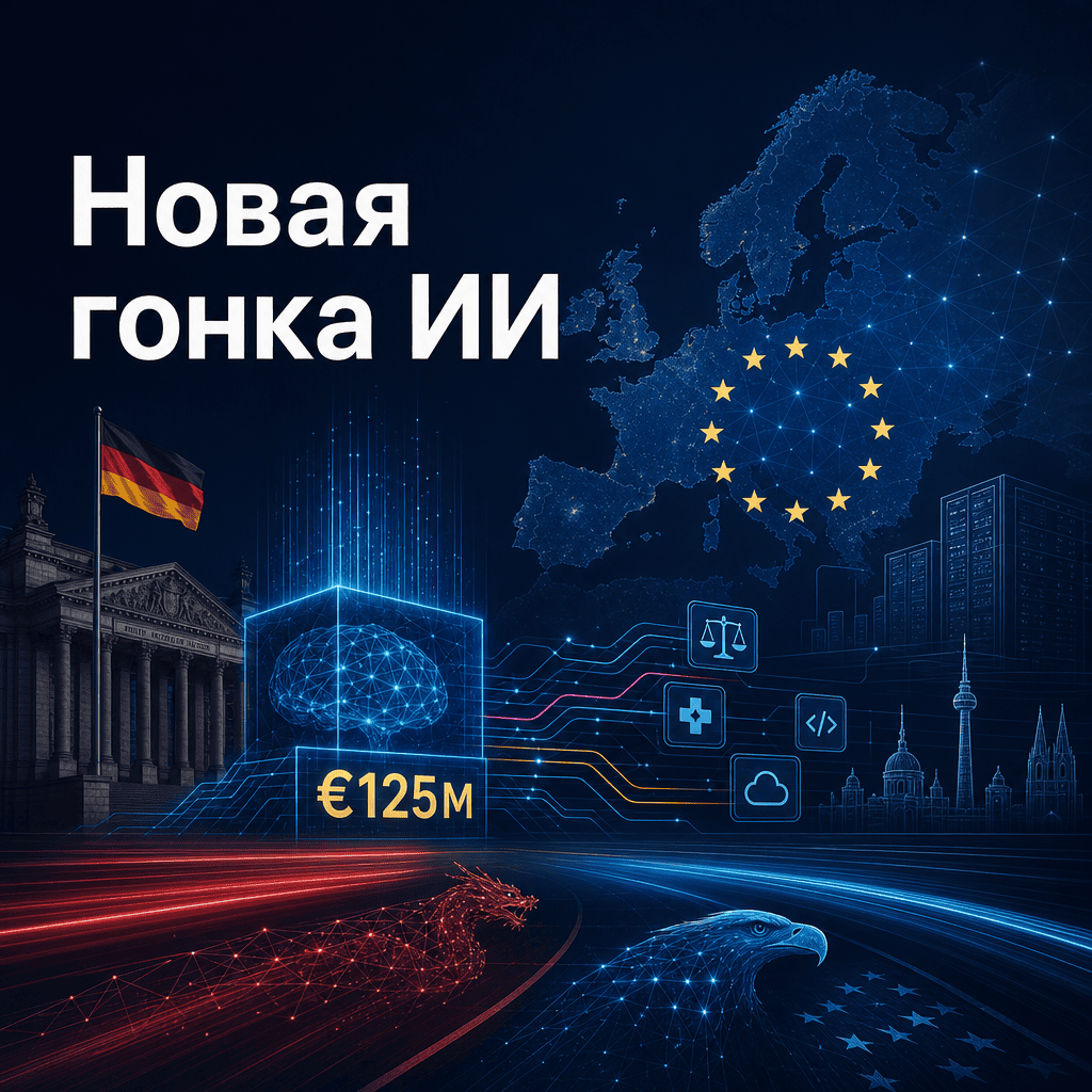 Германия вкладывает €125 млн в европейский ИИ: что это значит для B2B и автоматизации бизнеса