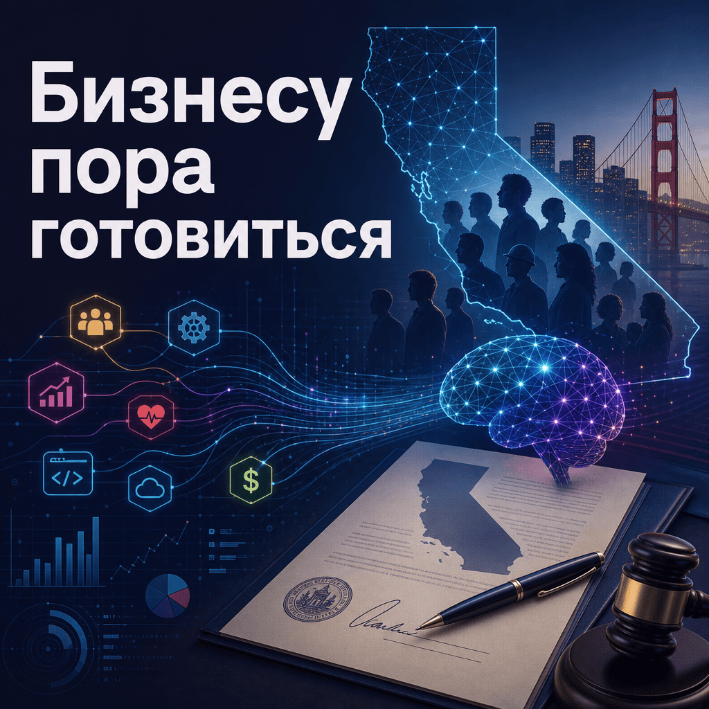 Калифорния подписала указ об ИИ и рабочих местах: что это значит для B2B