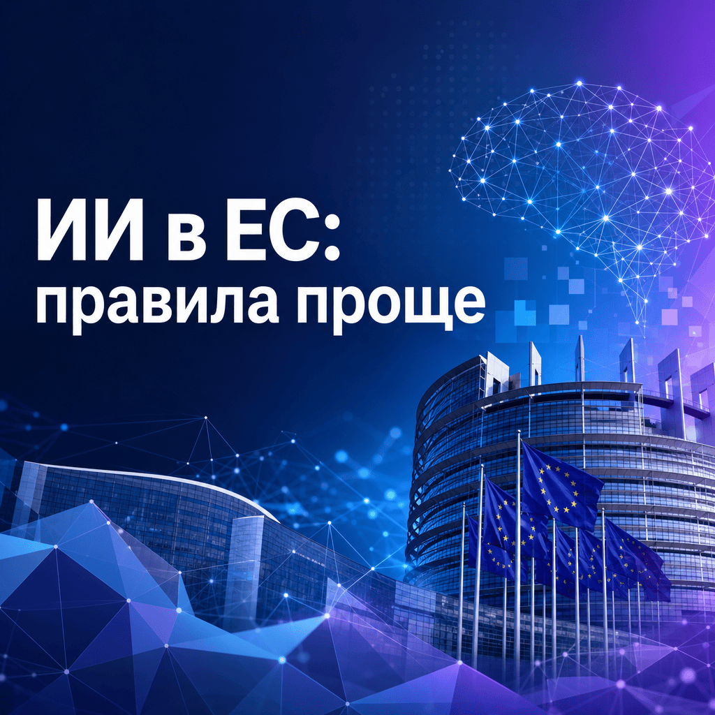 ЕС упрощает правила по ИИ: что изменится для бизнеса