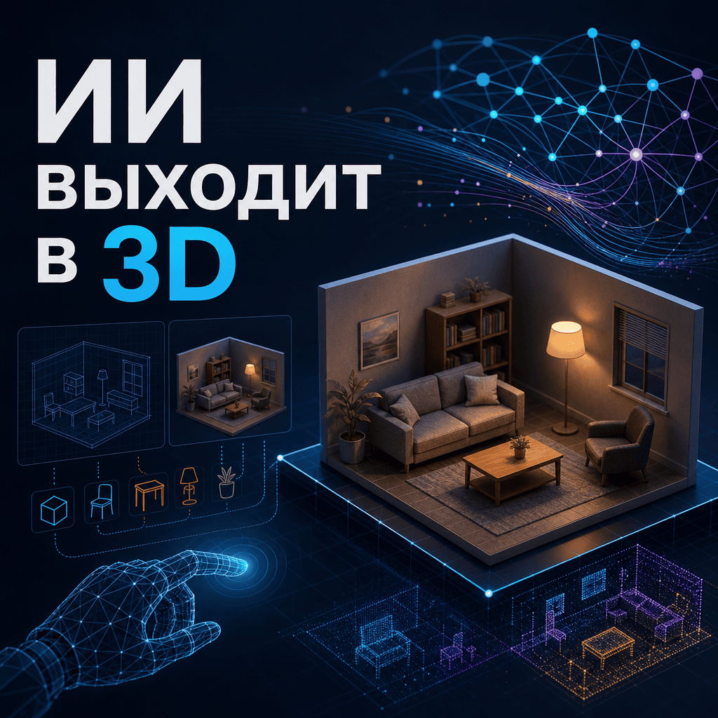 PhyScene3D: физически согласованная генерация 3D-сцен и польза для B2B