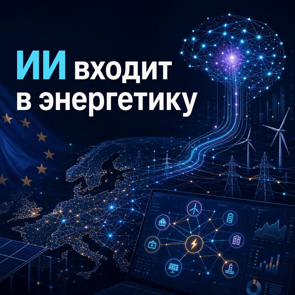ЕС запускает дорожную карту по ИИ в энергетике: что это значит для B2B и автоматизации