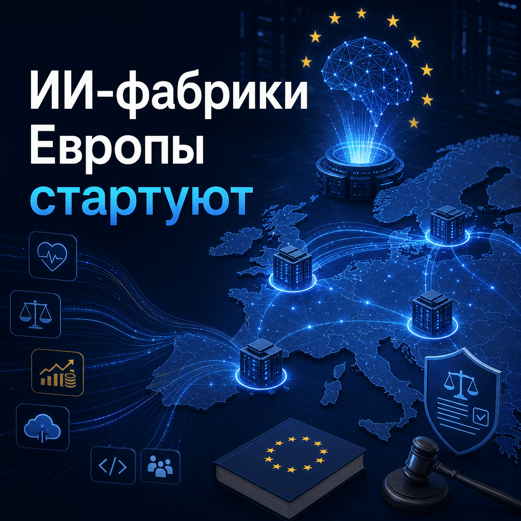 ЕС запускает «AI-фабрики»: что значит цифровой суверенитет для B2B и ИИ-автоматизации